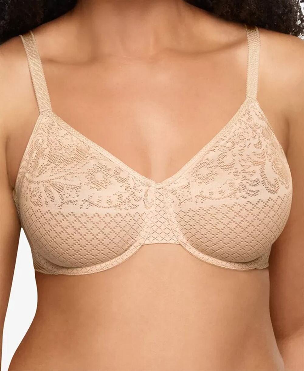 NWOT Wacoal Visual Effects Minimizer Bra, SAND SIZE 36C 36 C #857210 Z1212H